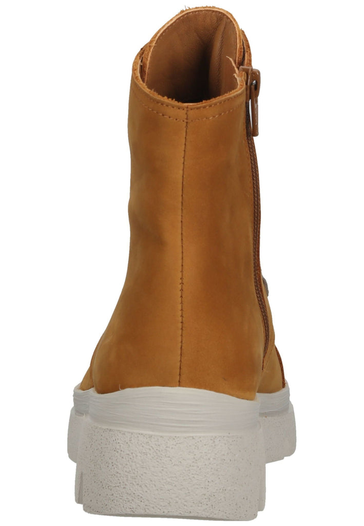 Think! Stiefelette Nubukleder Senf