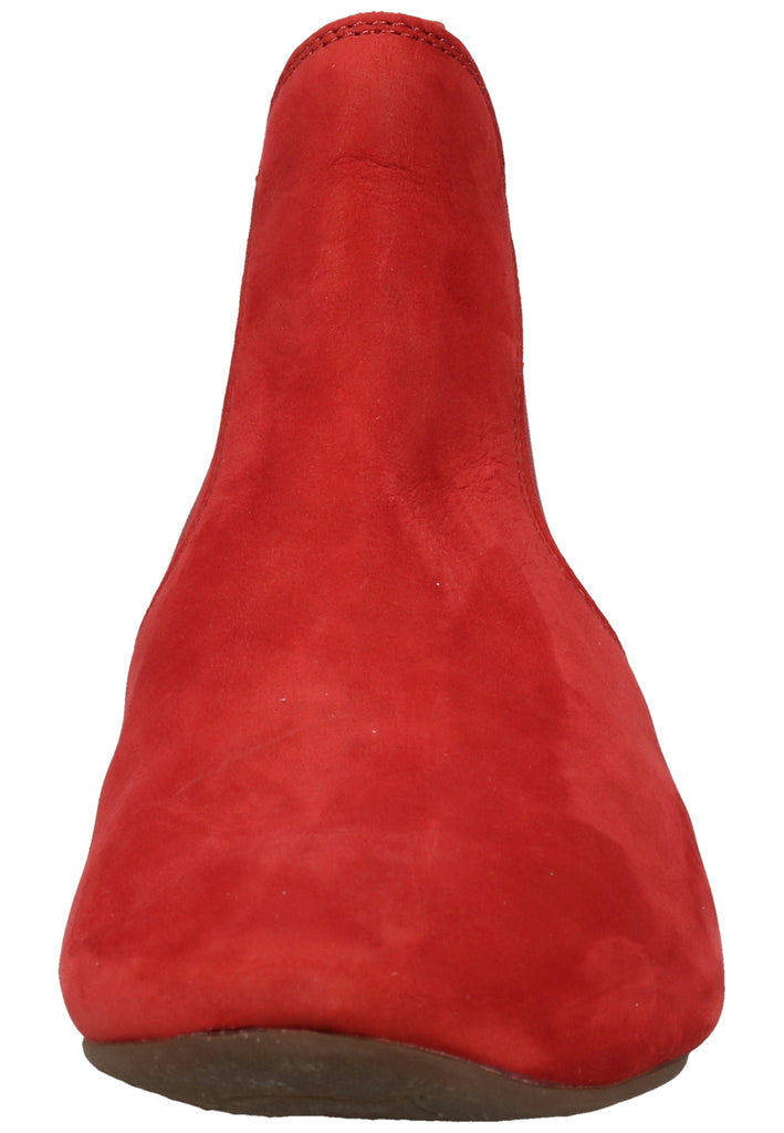 Think! Stiefelette Nubukleder/Textil Rot