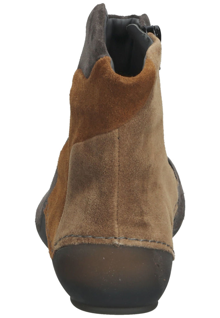 Think! Stiefelette Veloursleder Ash