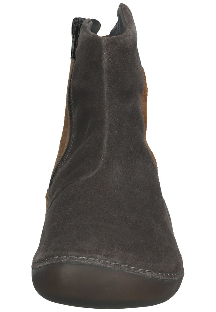 Think! Stiefelette Veloursleder Ash