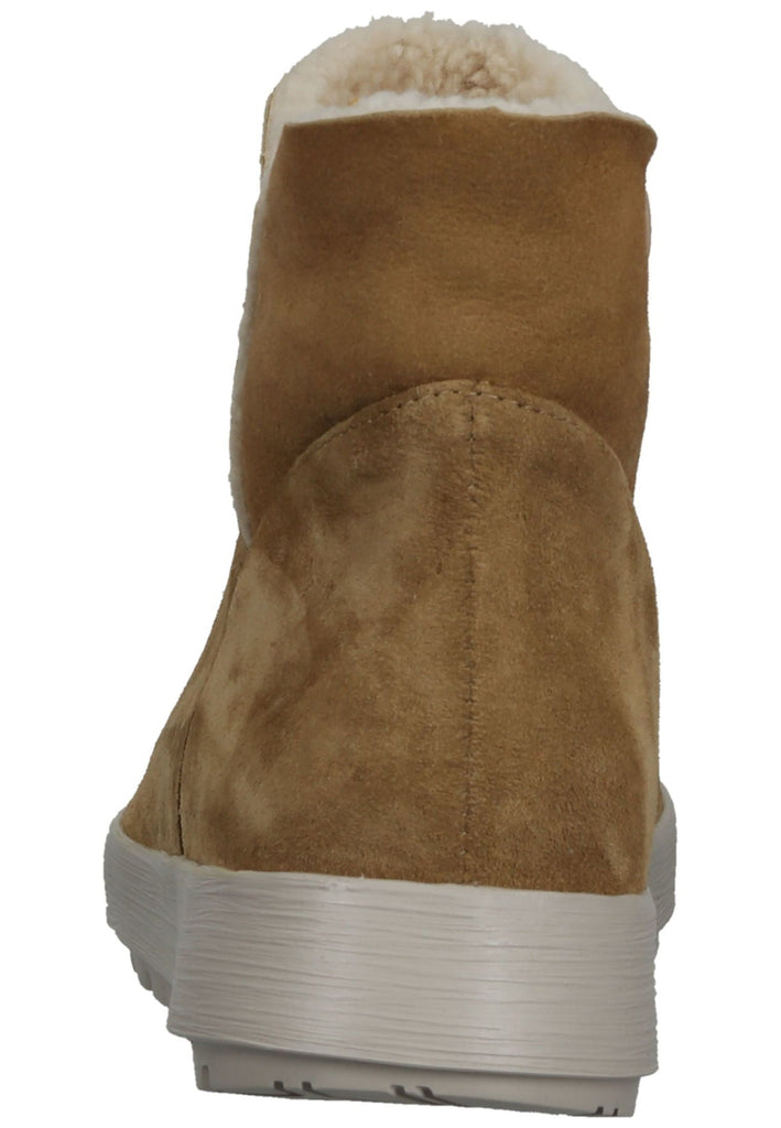 Think! Stiefelette Veloursleder Braun Warmfutter
