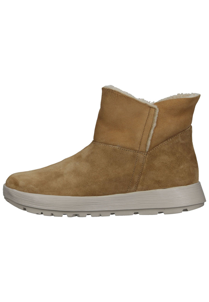 Think! Stiefelette Veloursleder Braun Warmfutter