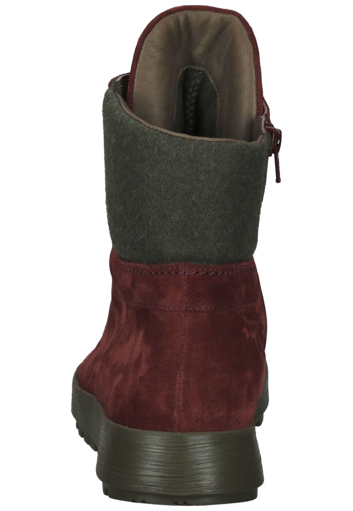 Think! Stiefelette Veloursleder Chianti