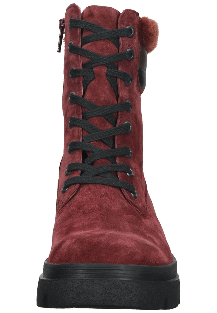 Think! Stiefelette Veloursleder Chianti Warmfutter
