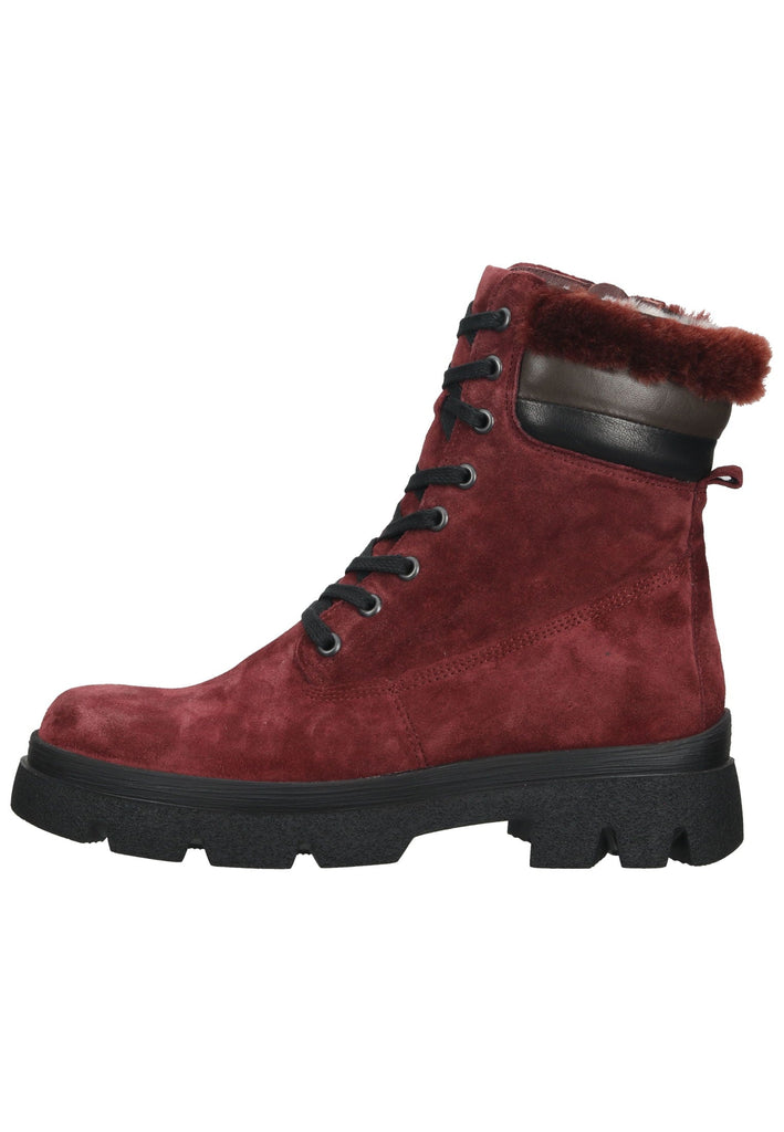 Think! Stiefelette Veloursleder Chianti Warmfutter