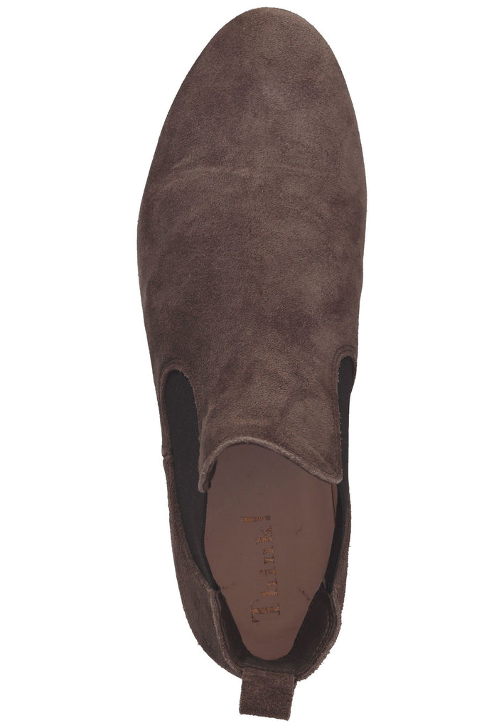 Think! Stiefelette Veloursleder Espresso