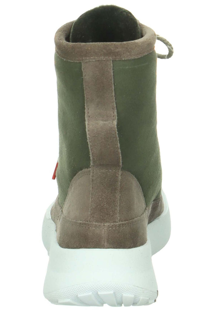Think! Stiefelette Veloursleder Graphite Warmfutter