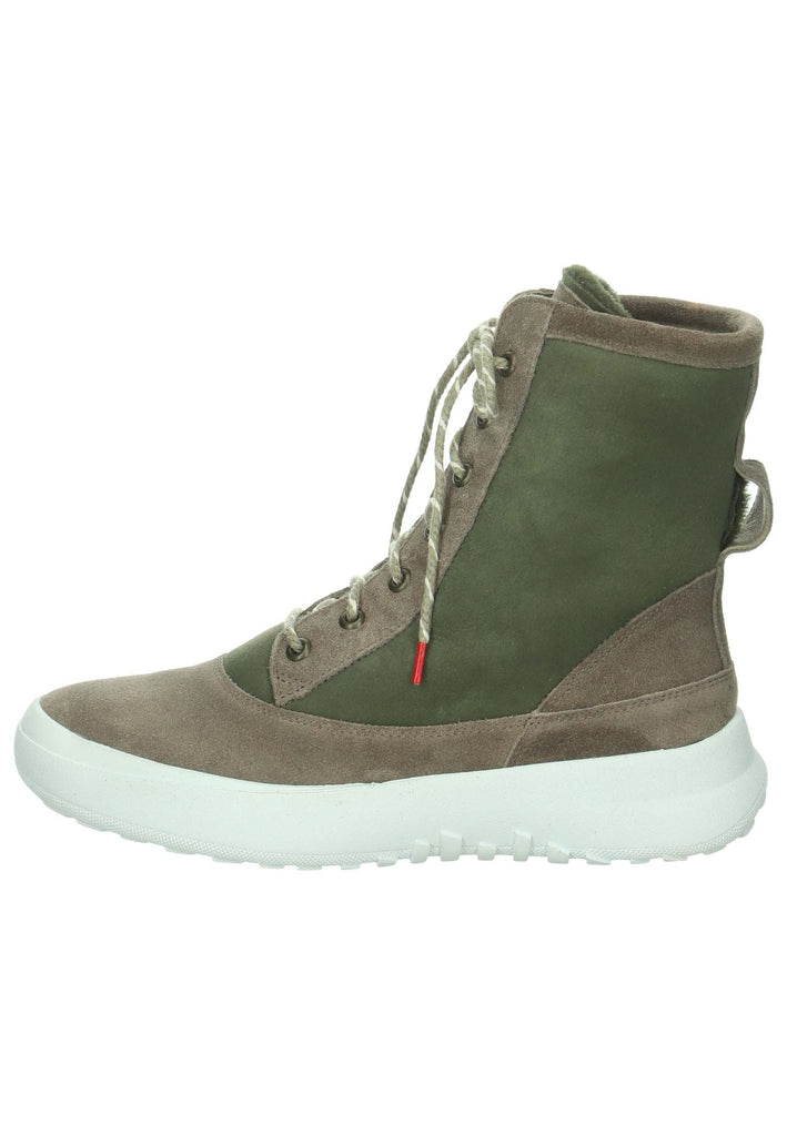 Think! Stiefelette Veloursleder Graphite Warmfutter