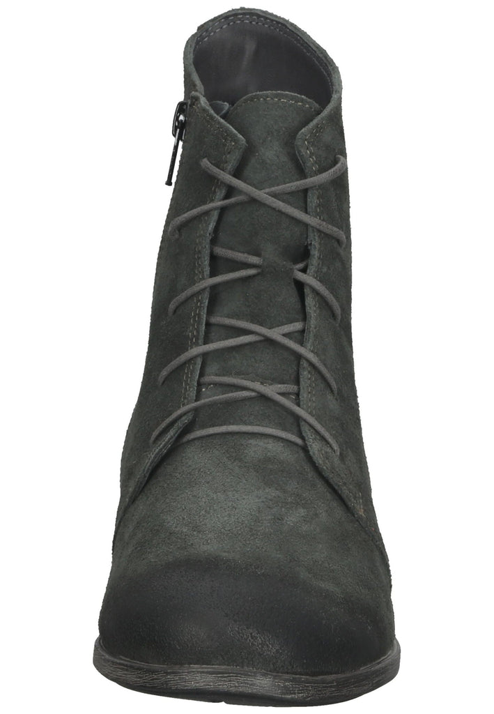 Think! Stiefelette Veloursleder Grau