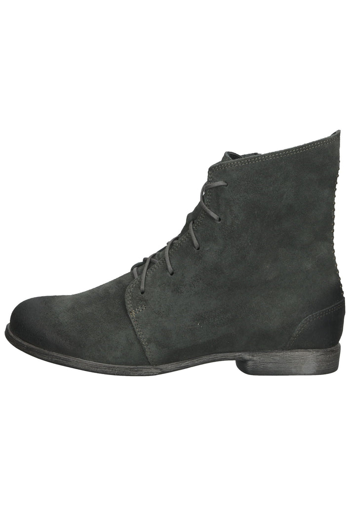 Think! Stiefelette Veloursleder Grau