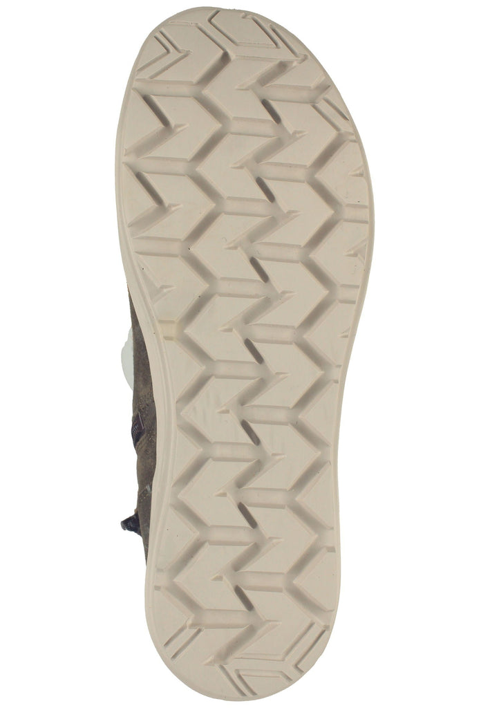 Think! Stiefelette Veloursleder Grau