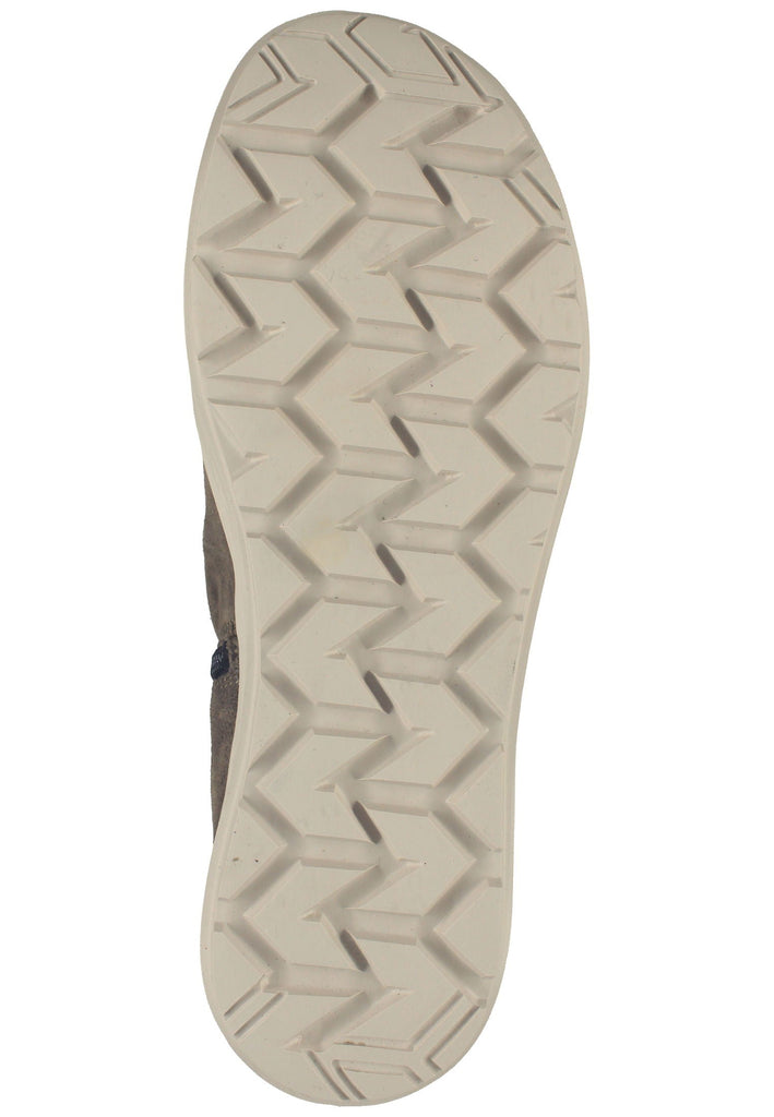 Think! Stiefelette Veloursleder Grau