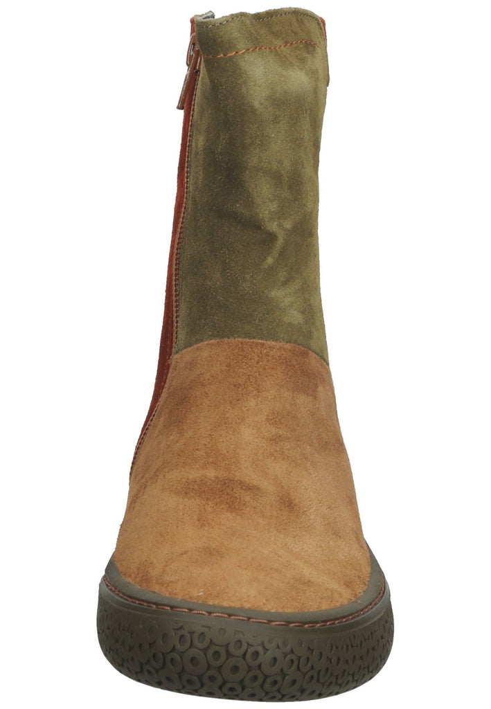 Think! Stiefelette Veloursleder Mehrfarbig