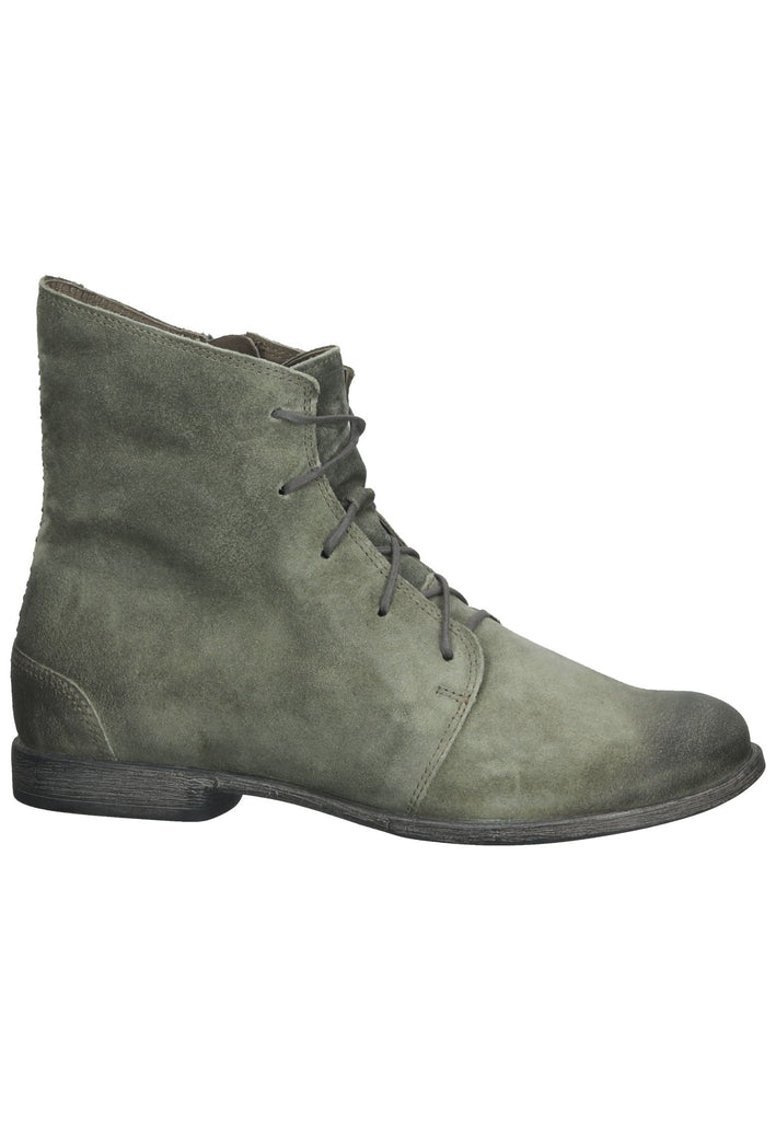 Think! Stiefelette Veloursleder Mint
