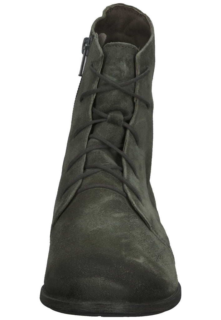 Think! Stiefelette Veloursleder Mint