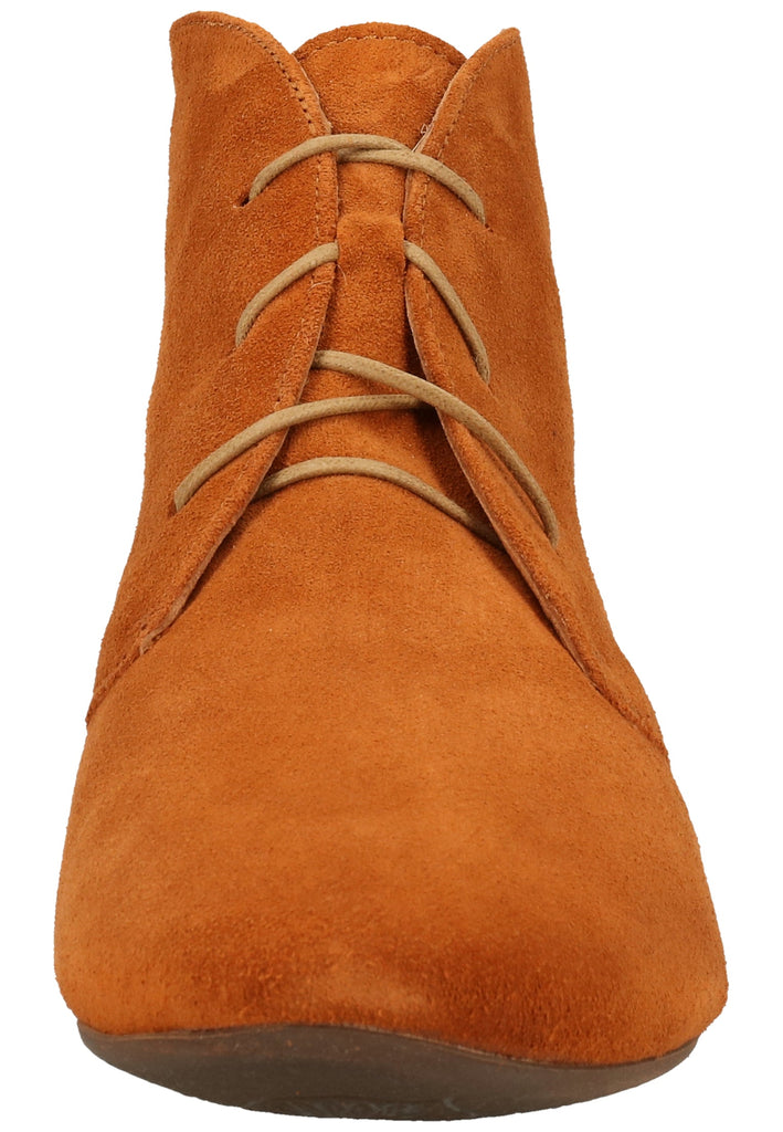 Think! Stiefelette Veloursleder Rost