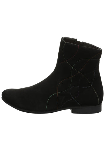 Think! Stiefelette Veloursleder Schwarz