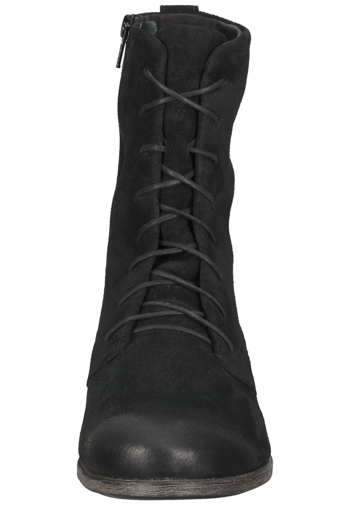 Think! Stiefelette Veloursleder Schwarz