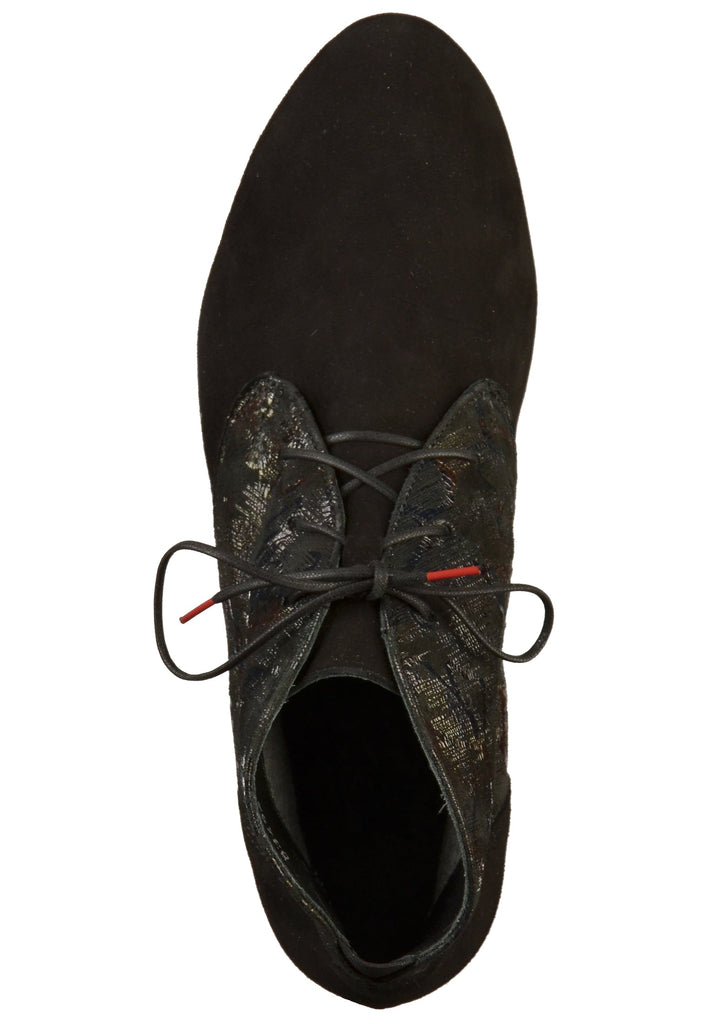 Think! Stiefelette Veloursleder Schwarz