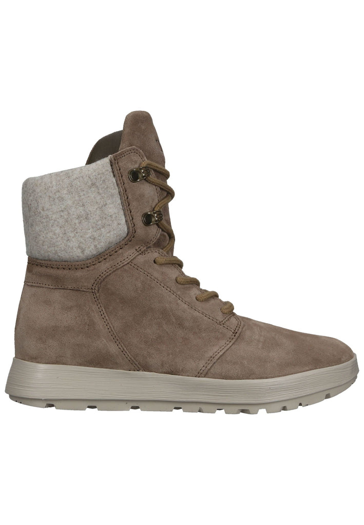 Think! Stiefelette Veloursleder Stone