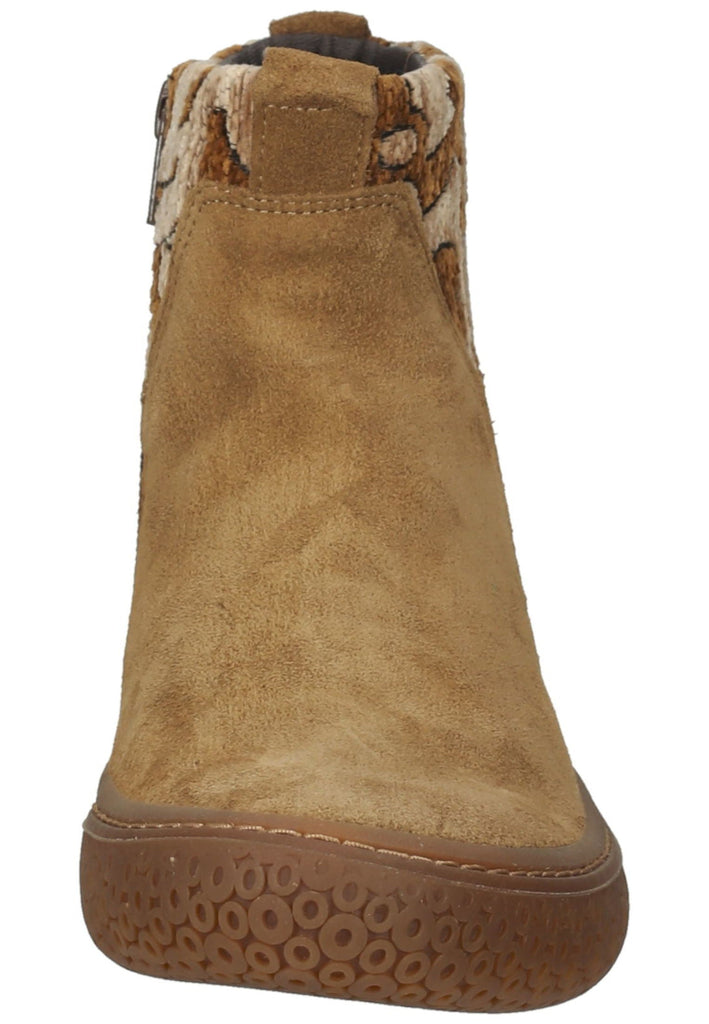 Think! Stiefelette Veloursleder/Synthetik Braun