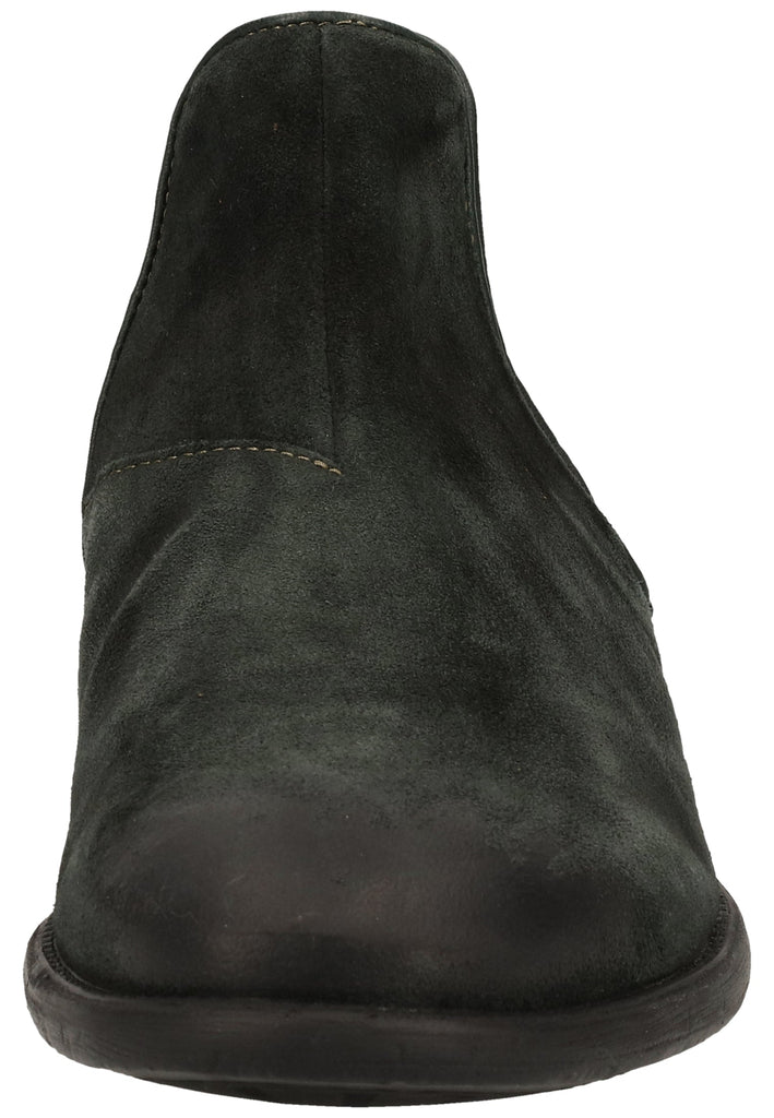 Think! Stiefelette Veloursleder/Textil Dunkelgrün