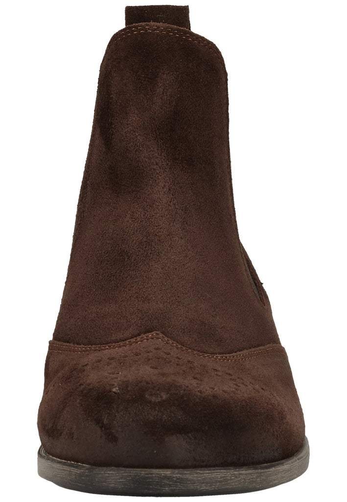 Think! Stiefelette Veloursleder/Textil Mocca
