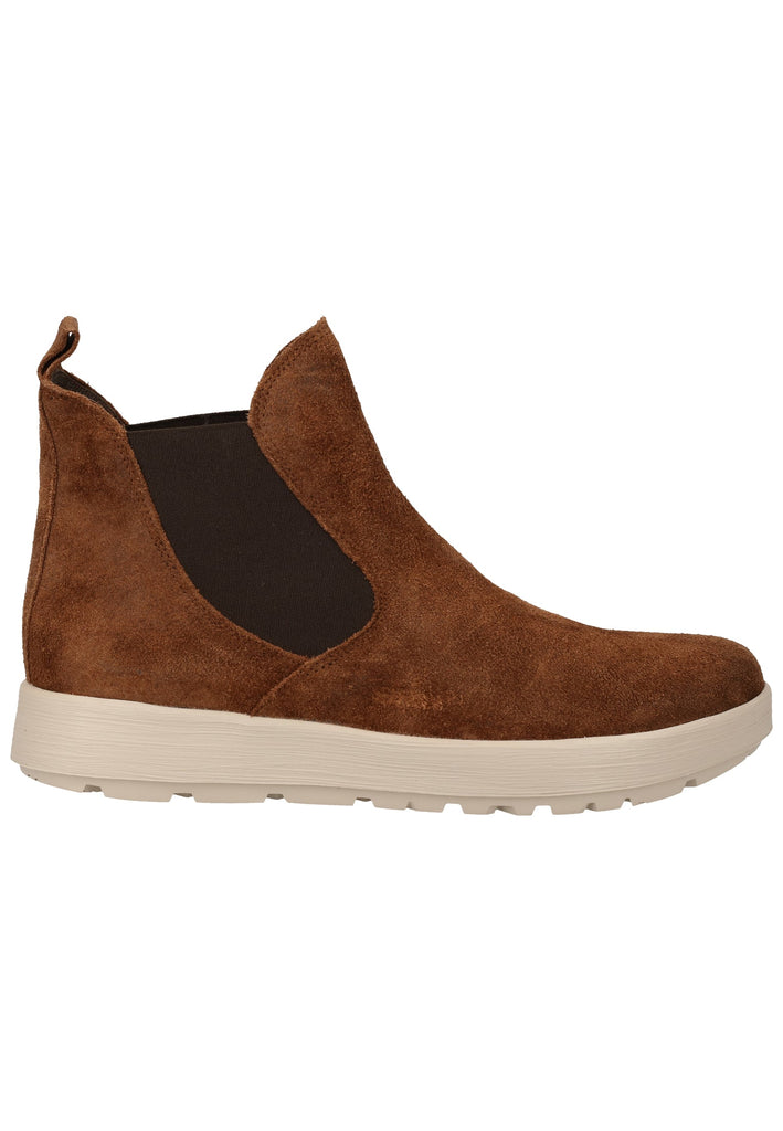 Think! Stiefelette Veloursleder/Textil Mokka