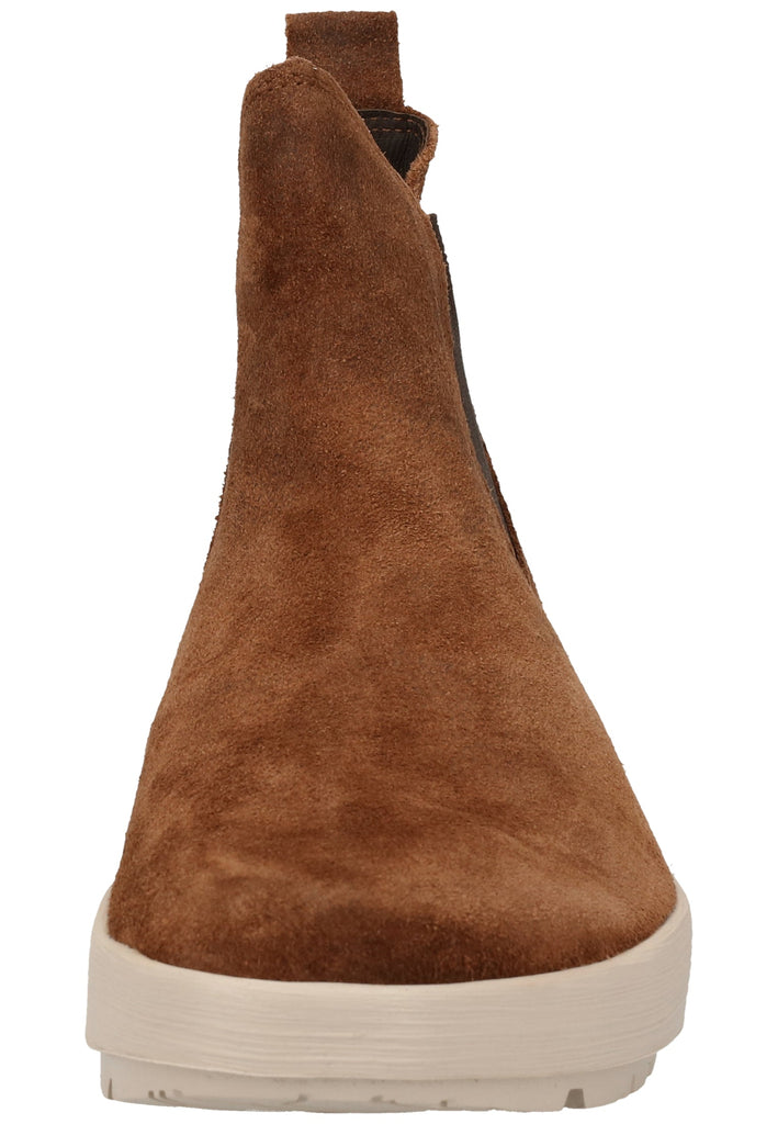 Think! Stiefelette Veloursleder/Textil Mokka