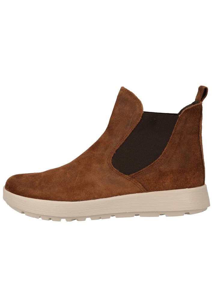 Think! Stiefelette Veloursleder/Textil Mokka