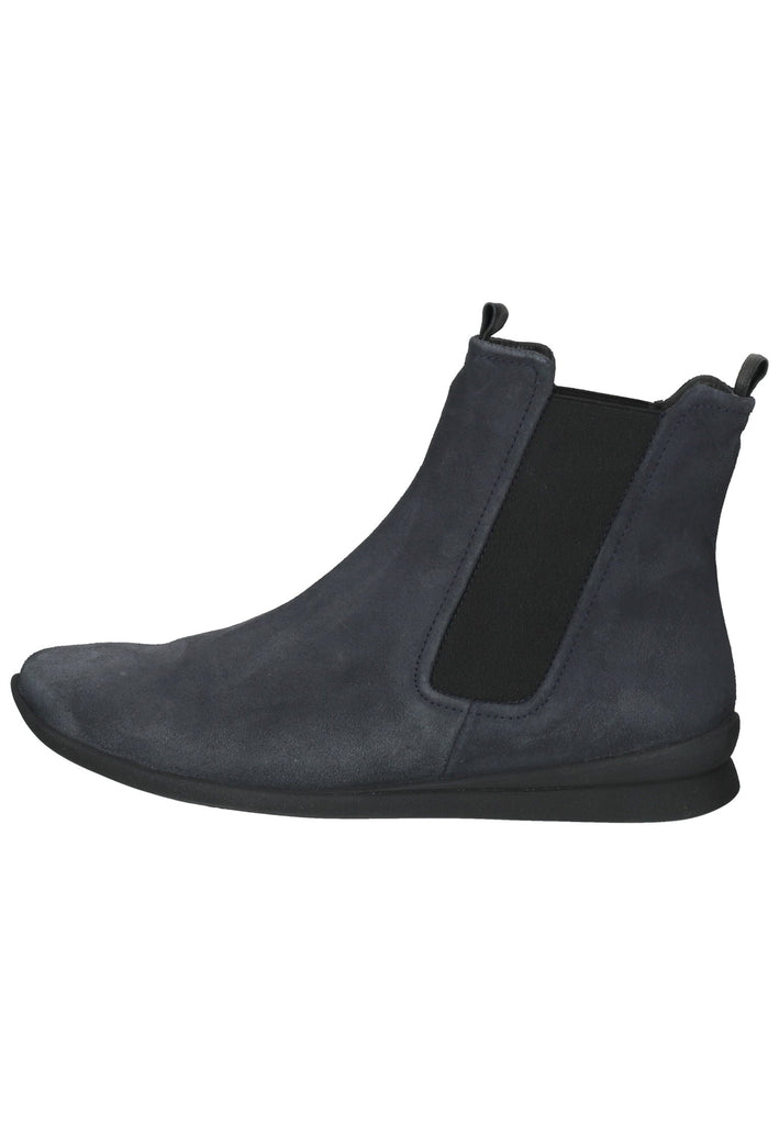 Think! Stiefelette Veloursleder/Textil Navy