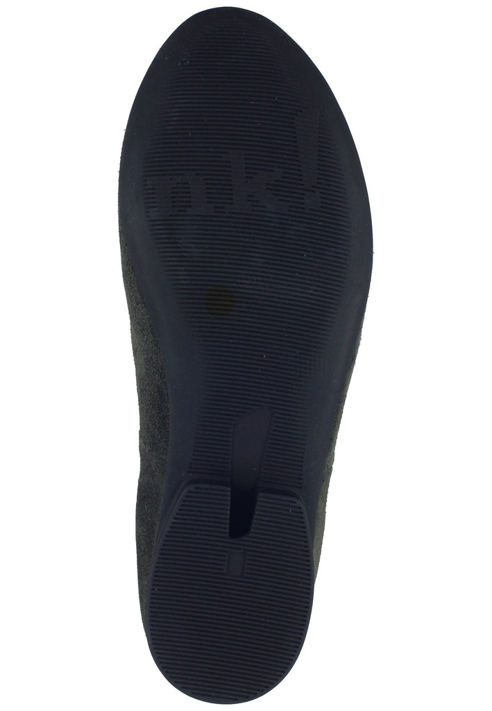 Think! Stiefelette Veloursleder/Textil Olive