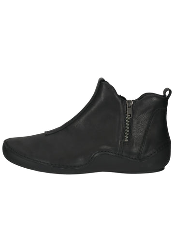 Stiefeletten Think! Stiefelette Glattleder Schwarz Kombi
