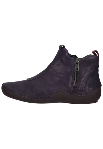Stiefeletten Think! Stiefelette Glattleder Violett