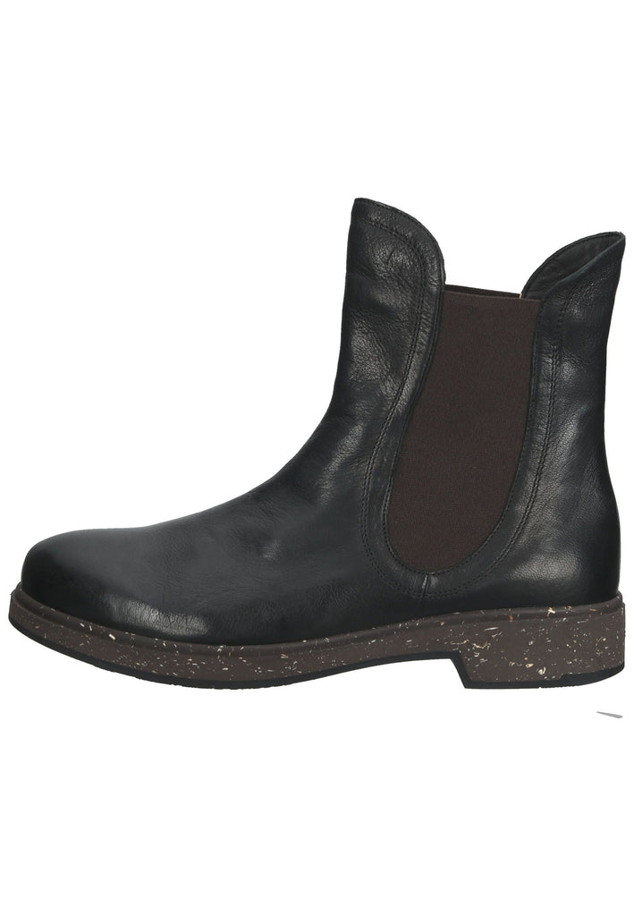 Stiefeletten Think! Stiefelette Nappaleder Schwarz