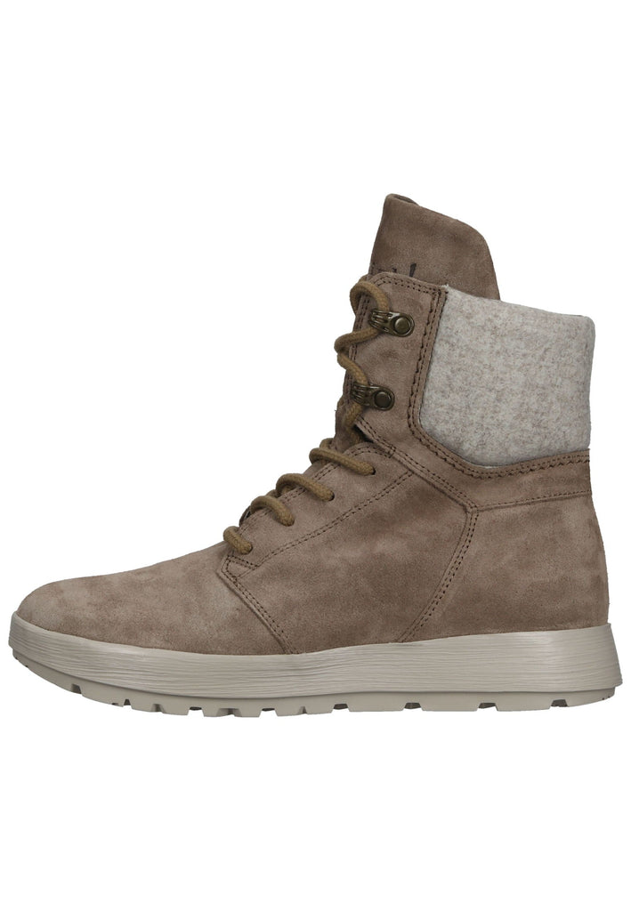 Stiefeletten Think! Stiefelette Veloursleder Stone