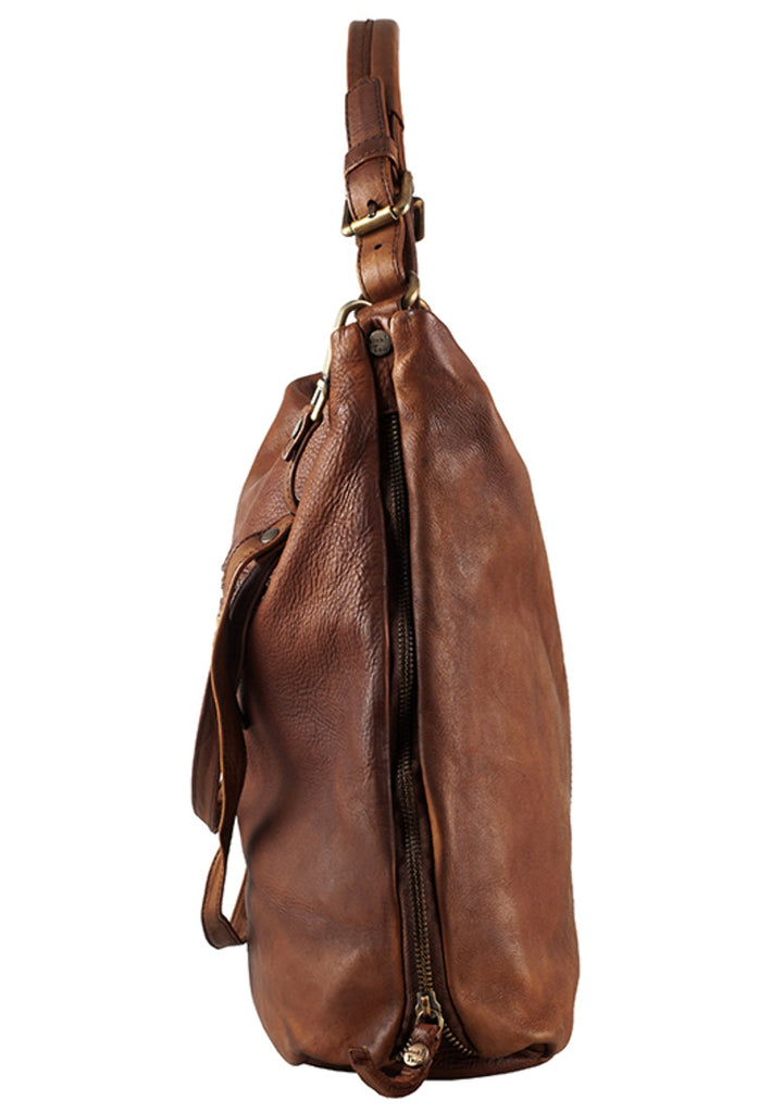 Think! Taschen Leder Cognac