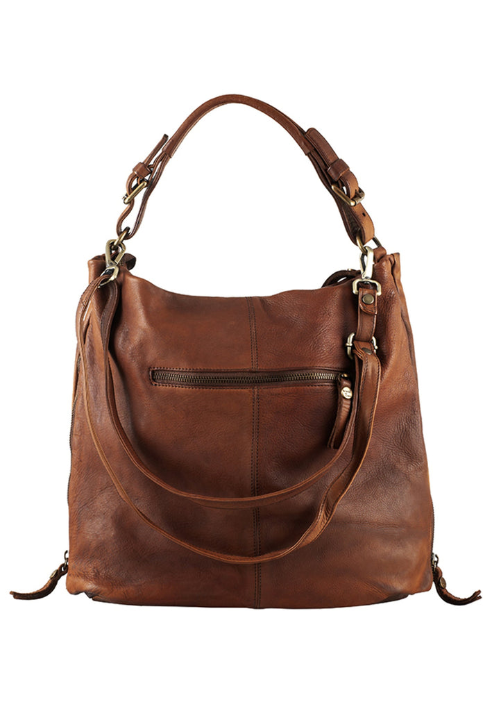 Think! Taschen Leder Cognac