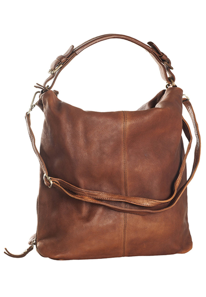 Think! Taschen Leder Cognac