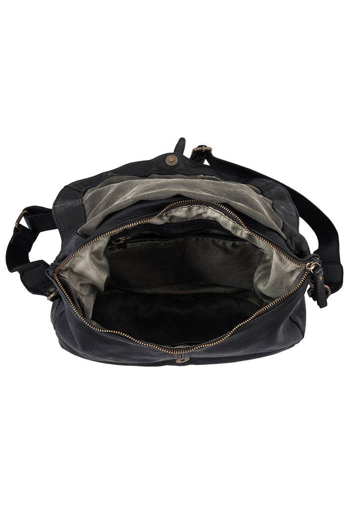 Think! Taschen Leder Grau