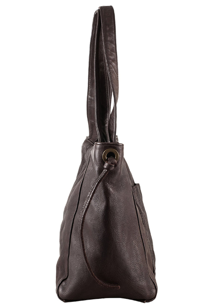 Think! Taschen Leder Mocca