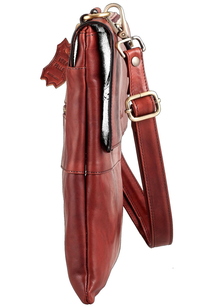 Think! Taschen Nappaleder Bordeaux