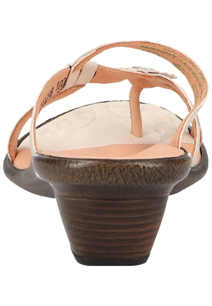 Think! Zehensteg Glattleder Beige