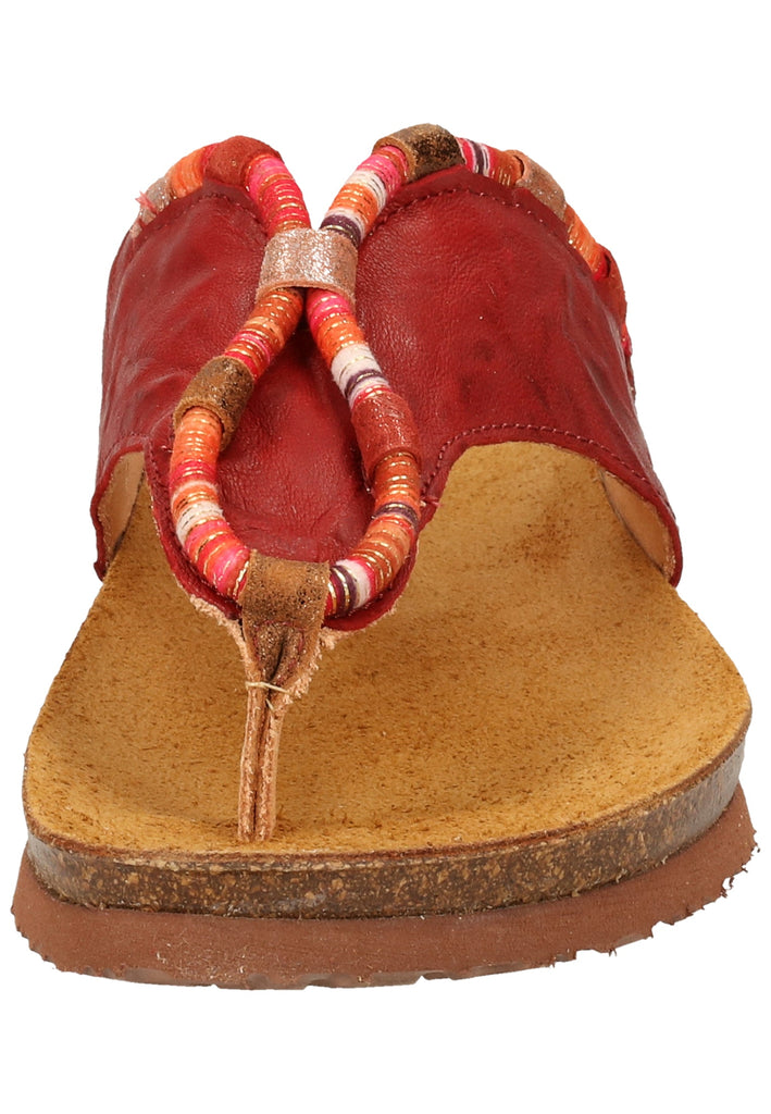 Think! Zehensteg Glattleder Cherry