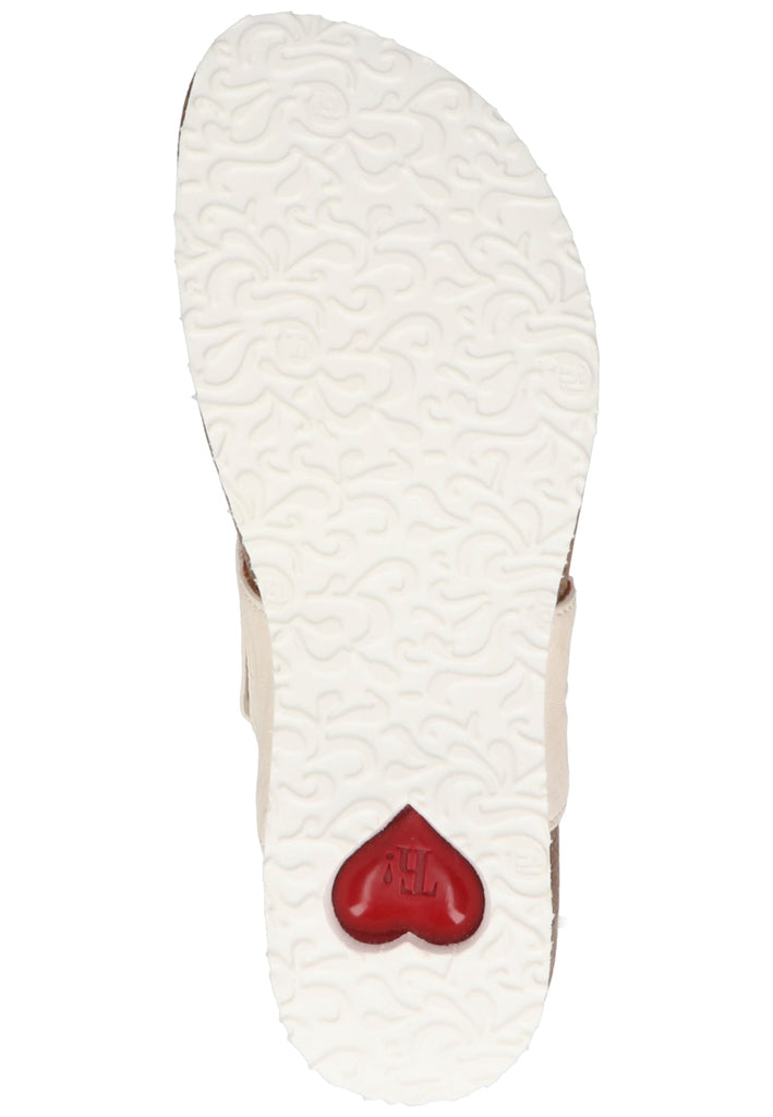 Think! Zehensteg Glattleder Ivory