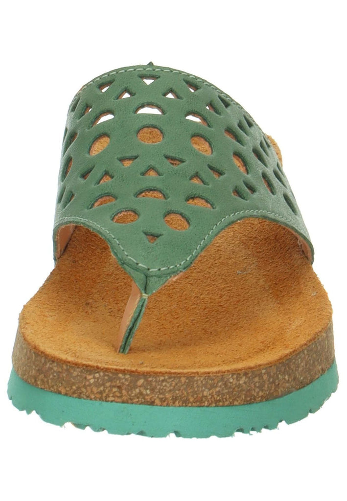 Think! Zehensteg Leder Grün
