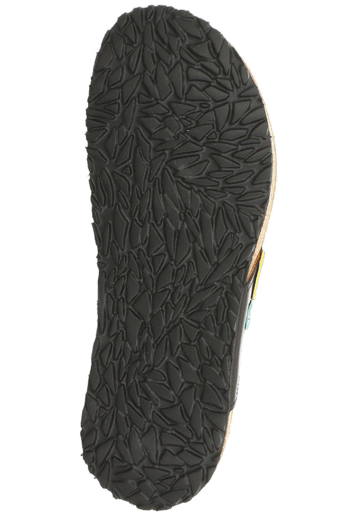 Think! Zehensteg Leder/Textil Schwarz Multi