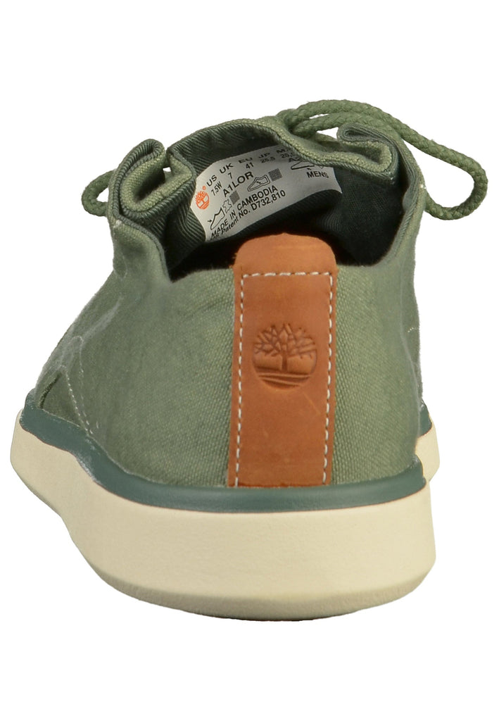 Timberland Halbschuhe Leder/Textil Grün