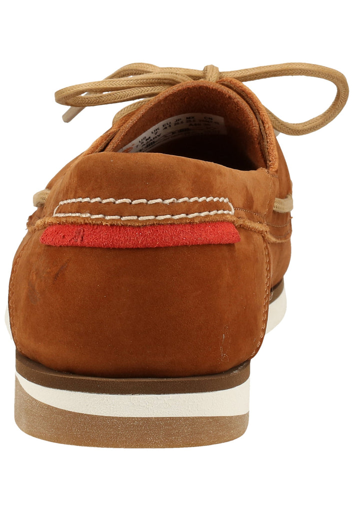 Timberland Halbschuhe Leder/Textil Mittelbraun