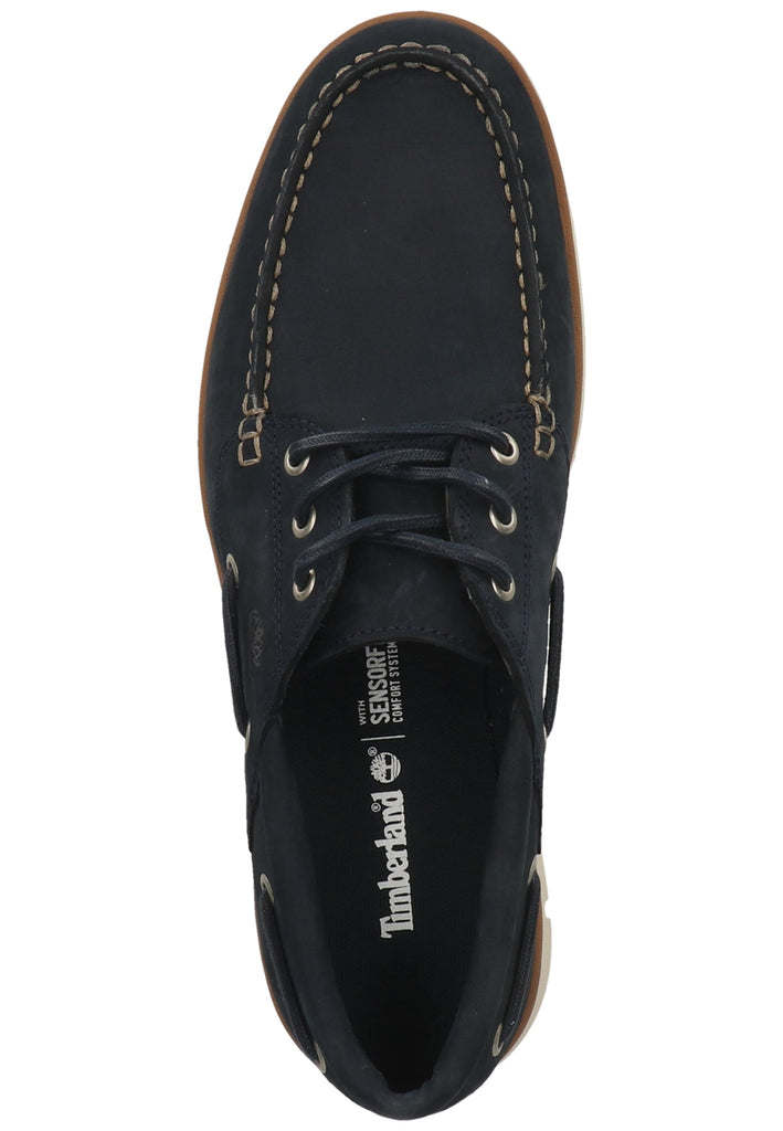 Timberland Halbschuhe Nubukleder Navy